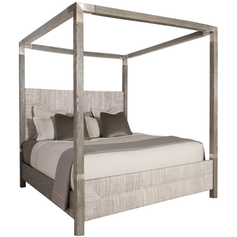 Bernhardt Palma Solid Wood Low Profile Canopy Bed Perigold